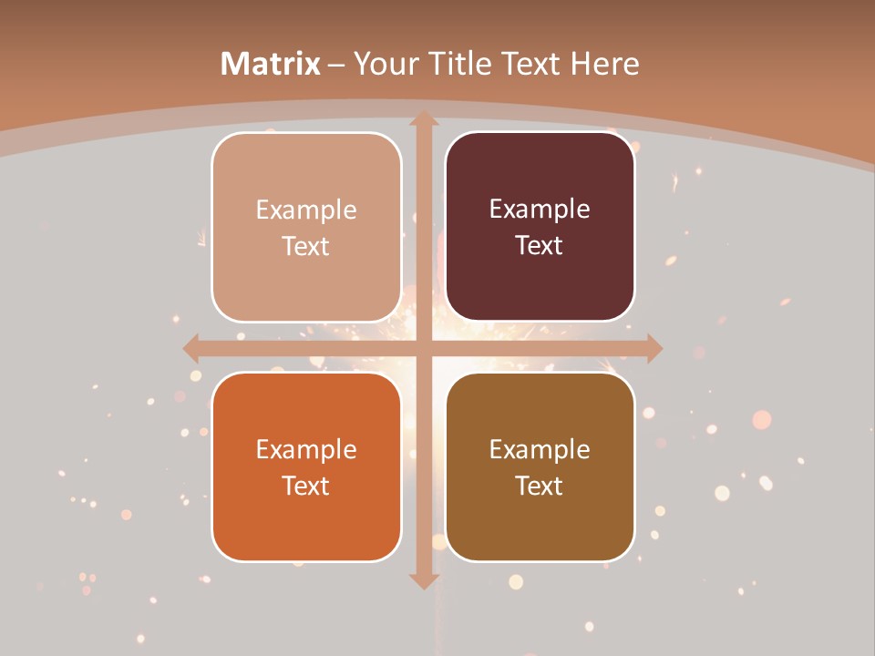 Year Action Star PowerPoint Template