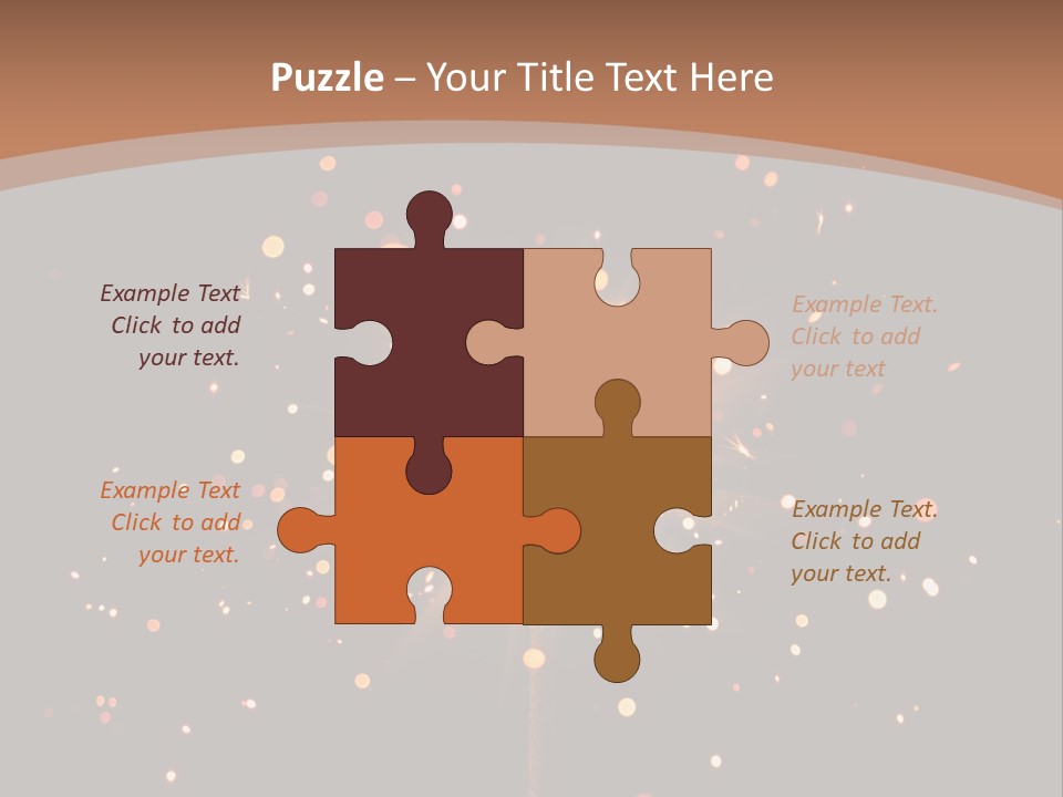 Year Action Star PowerPoint Template