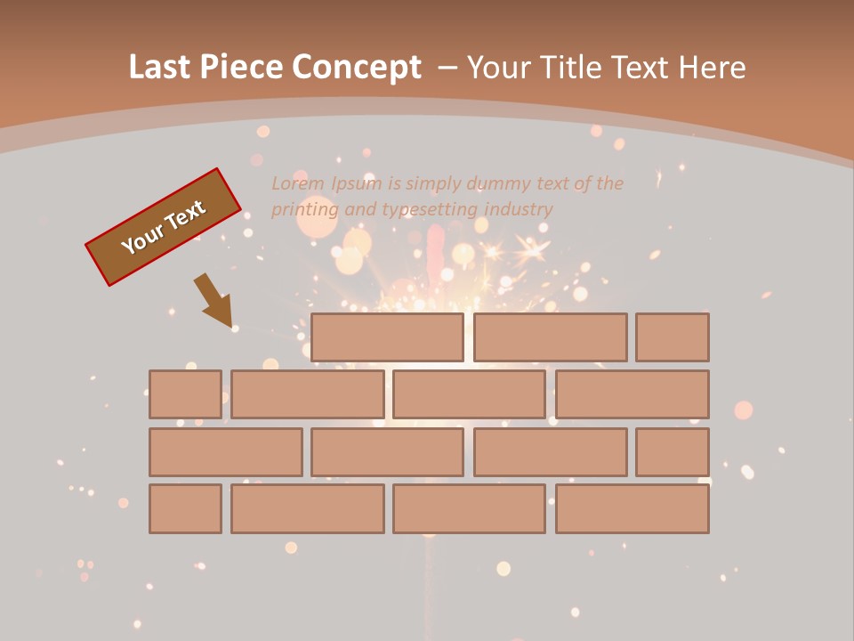 Year Action Star PowerPoint Template