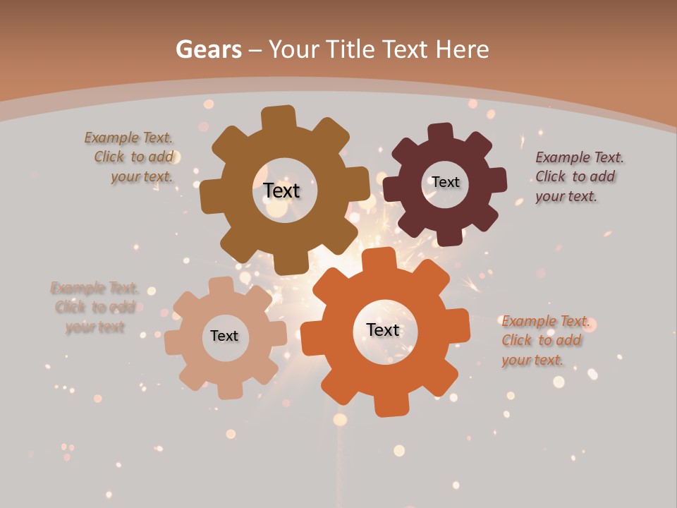 Year Action Star PowerPoint Template