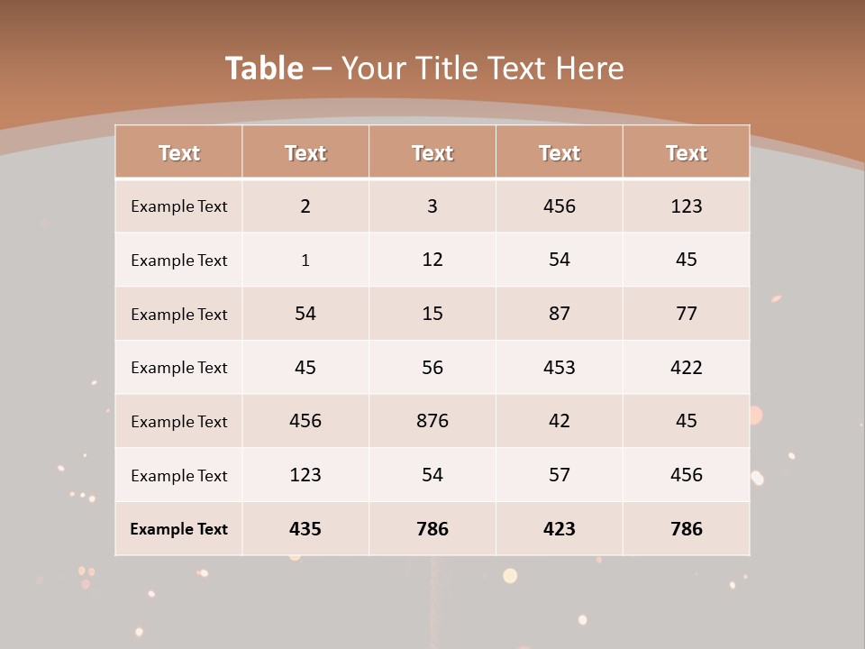 Year Action Star PowerPoint Template