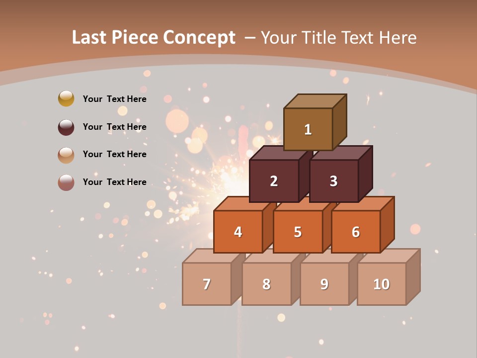 Year Action Star PowerPoint Template