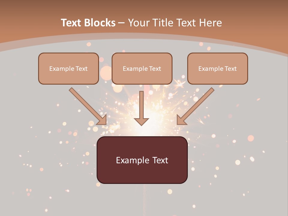 Year Action Star PowerPoint Template