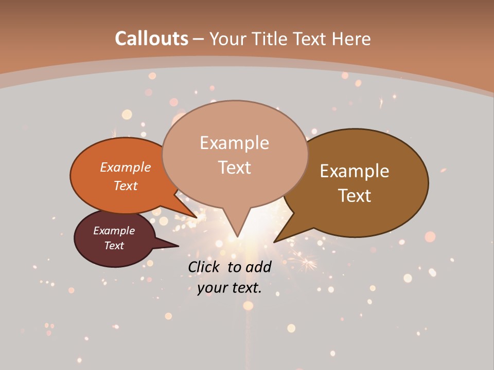 Year Action Star PowerPoint Template