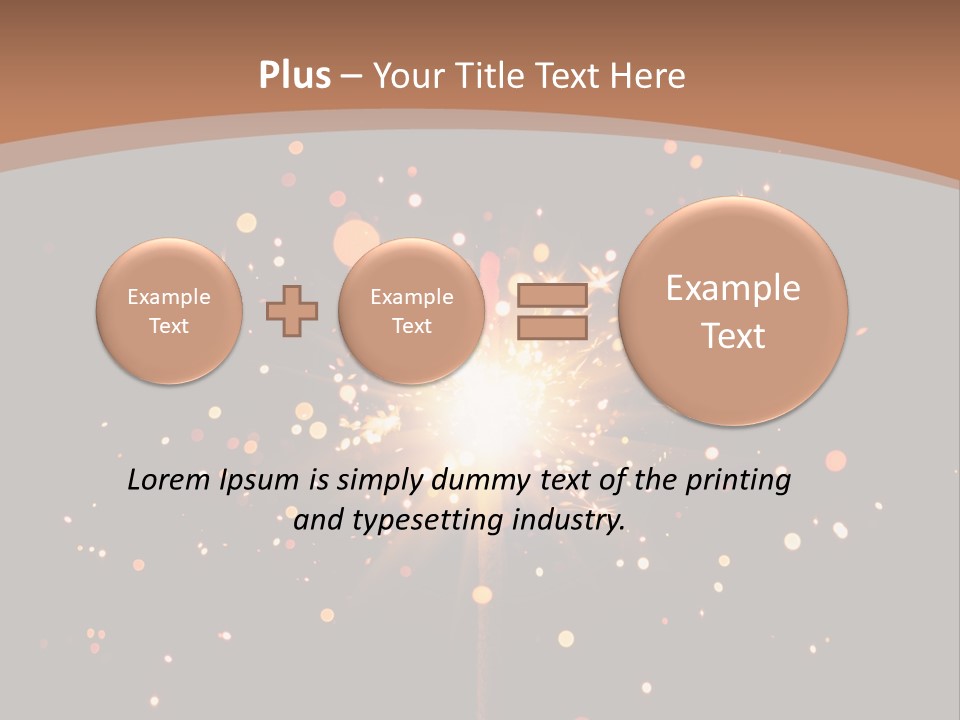 Year Action Star PowerPoint Template