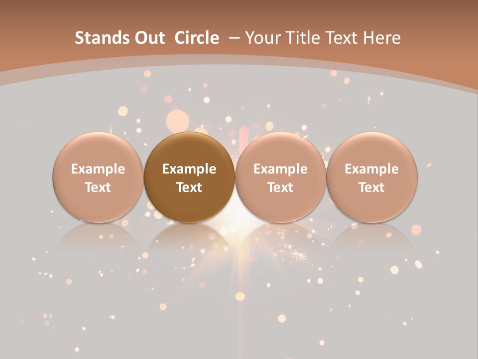 Year Action Star PowerPoint Template