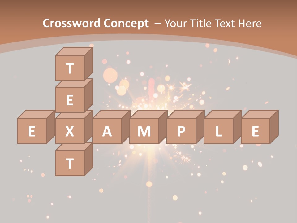 Year Action Star PowerPoint Template