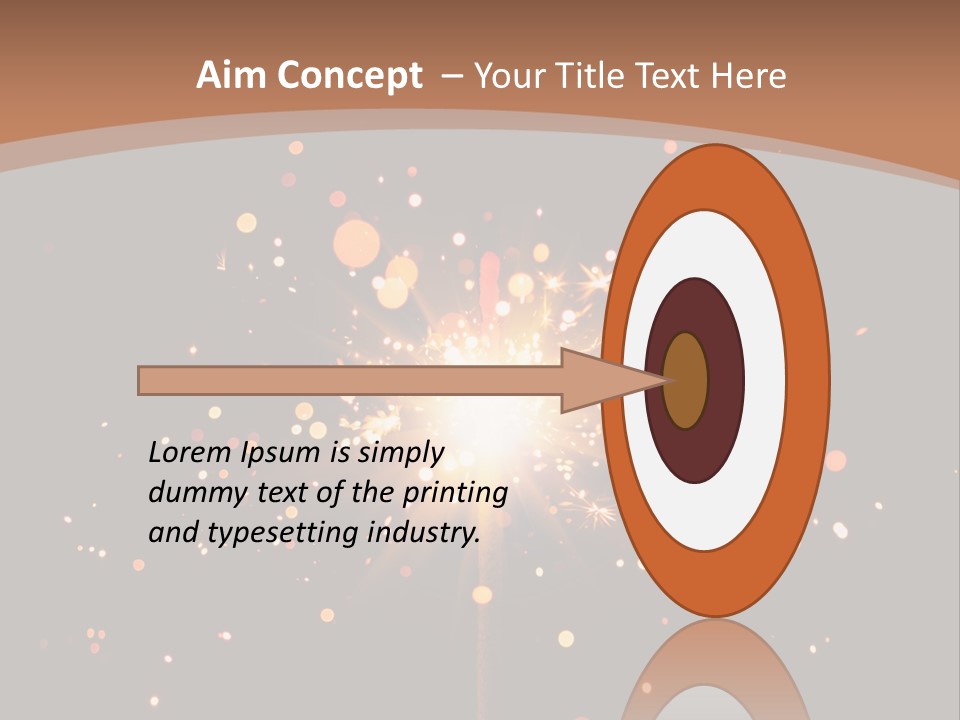 Year Action Star PowerPoint Template