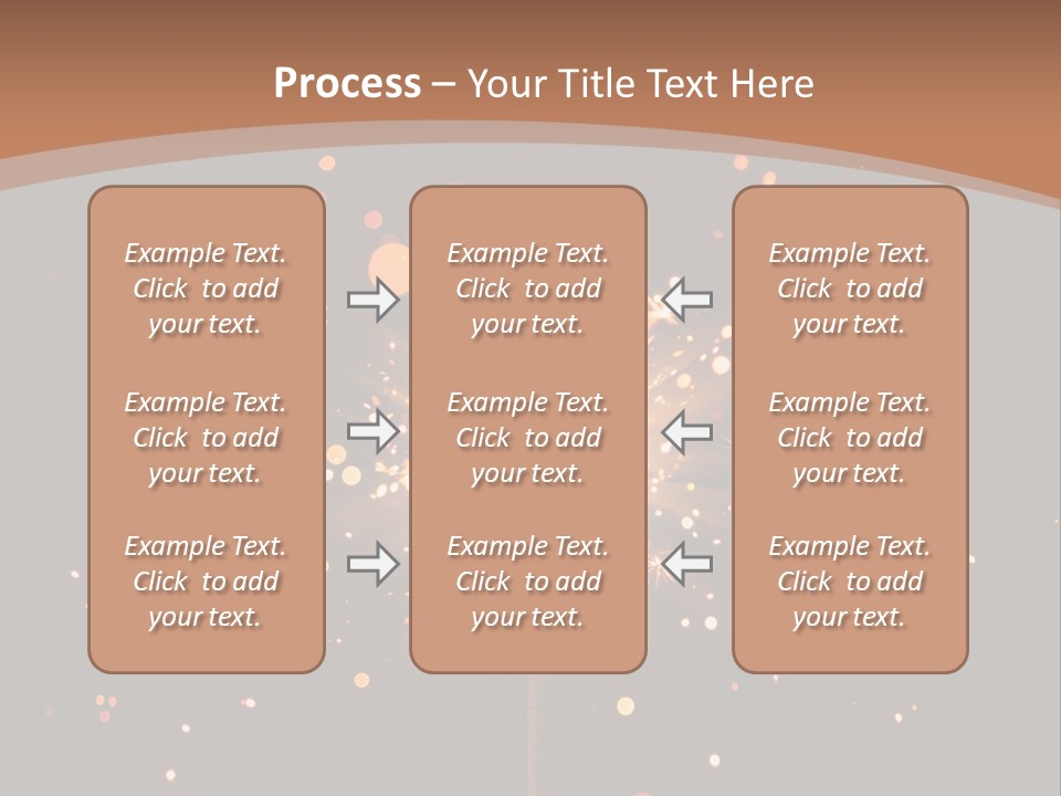 Year Action Star PowerPoint Template
