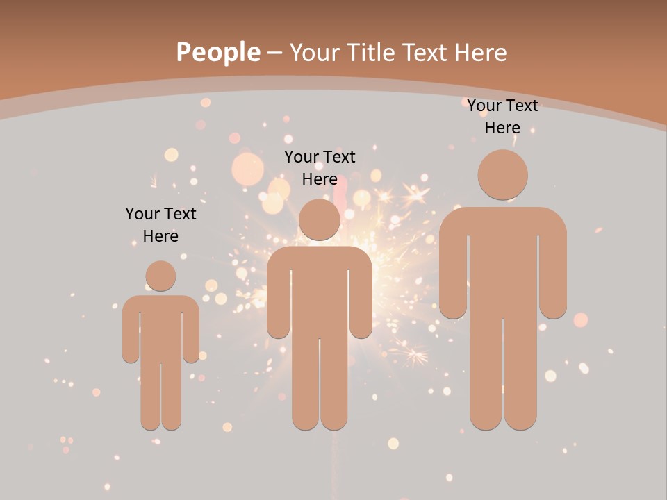 Year Action Star PowerPoint Template