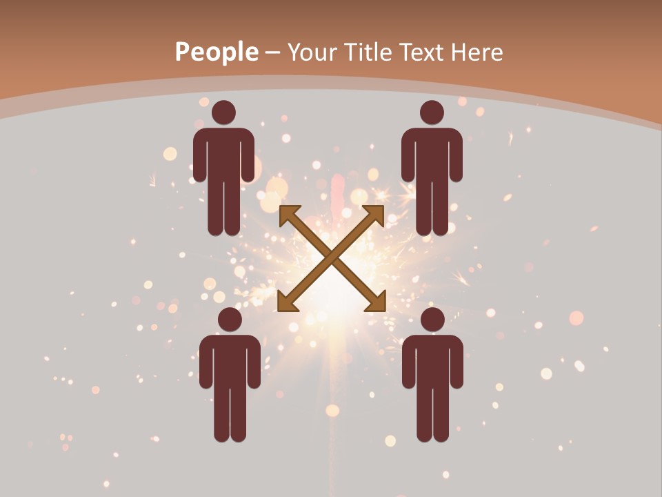 Year Action Star PowerPoint Template