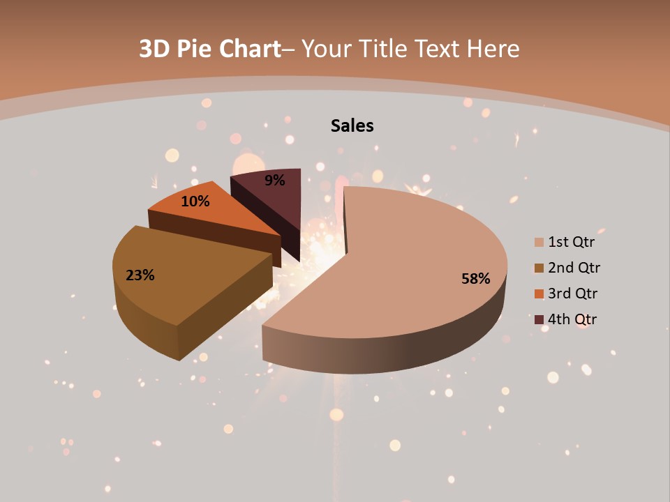 Year Action Star PowerPoint Template