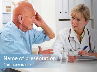 Visit Clinic Interacting PowerPoint Template