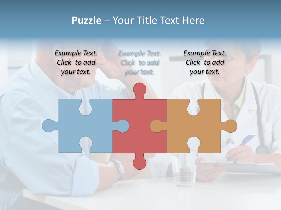 Visit Clinic Interacting PowerPoint Template