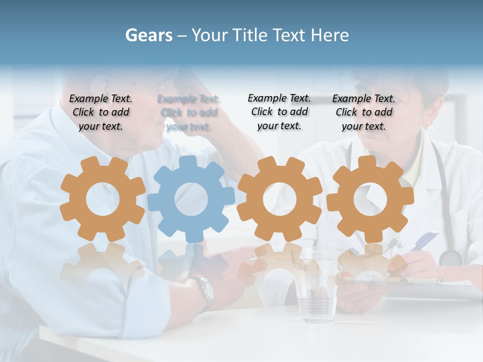 Visit Clinic Interacting PowerPoint Template