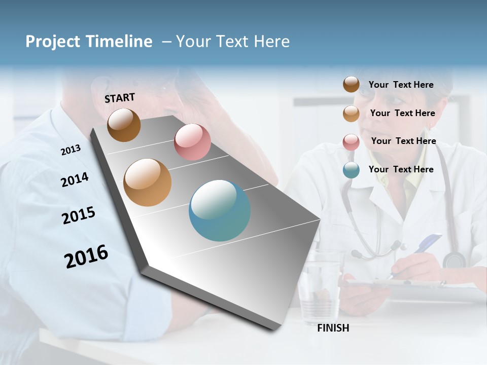 Visit Clinic Interacting PowerPoint Template