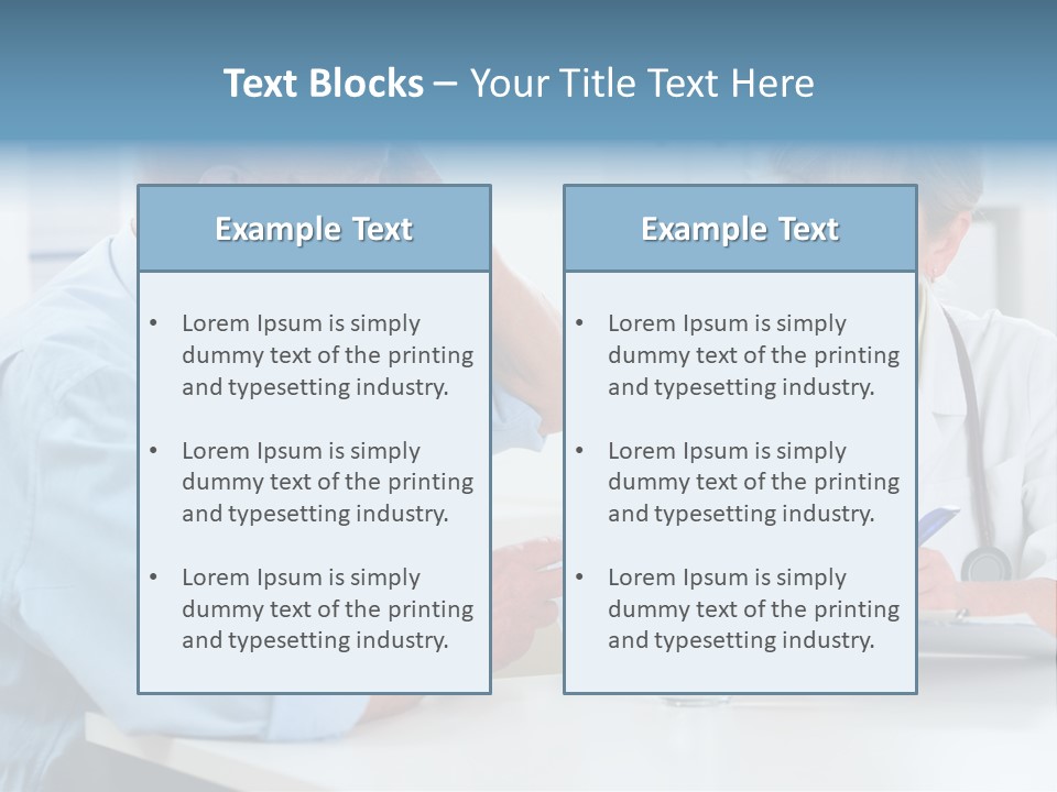 Visit Clinic Interacting PowerPoint Template