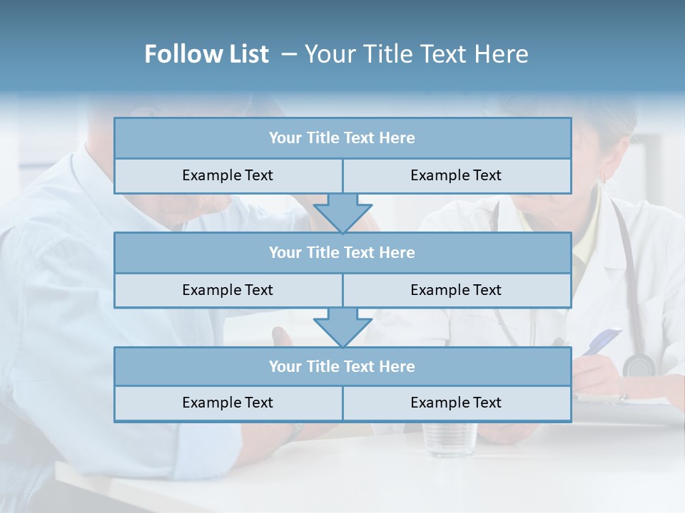 Visit Clinic Interacting PowerPoint Template