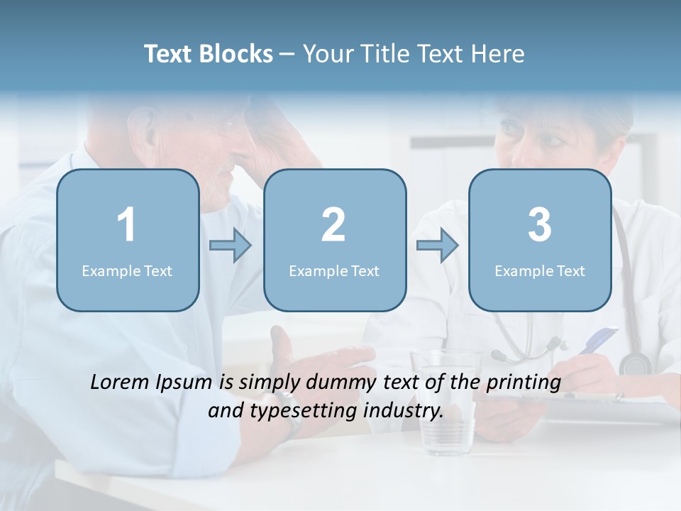 Visit Clinic Interacting PowerPoint Template