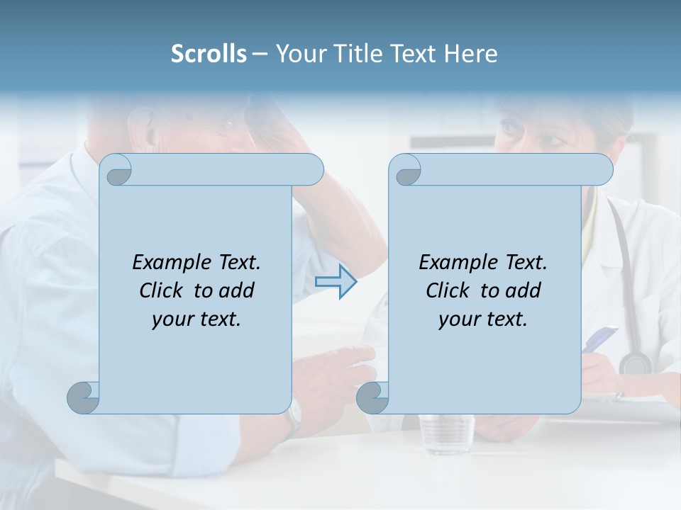 Visit Clinic Interacting PowerPoint Template