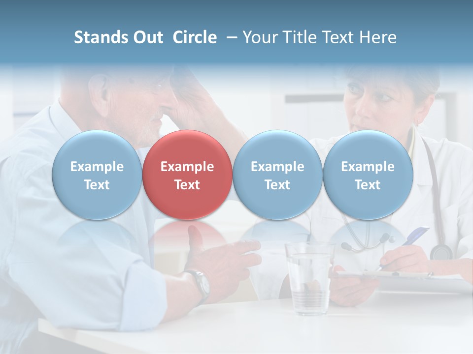 Visit Clinic Interacting PowerPoint Template