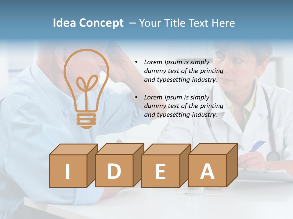 Visit Clinic Interacting PowerPoint Template