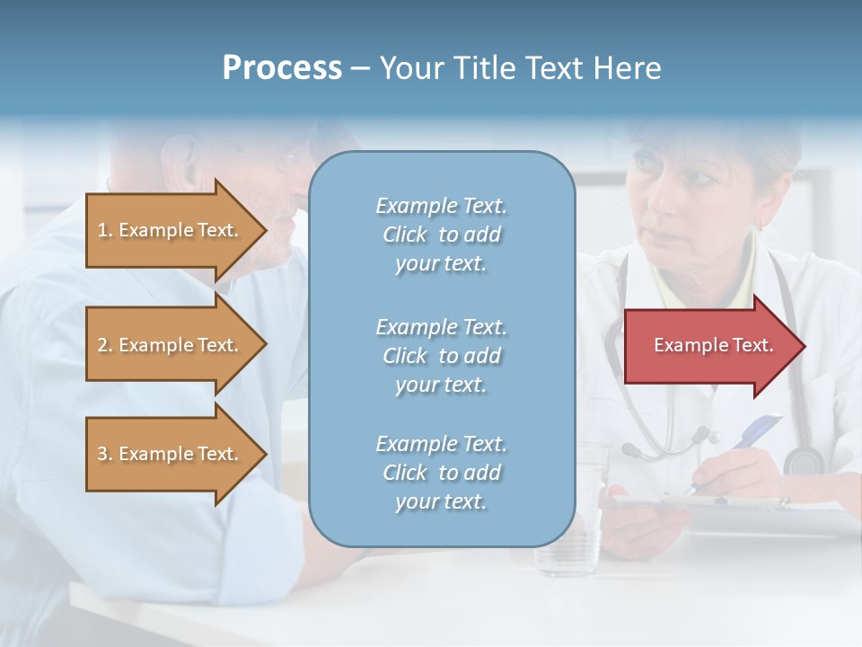 Visit Clinic Interacting PowerPoint Template