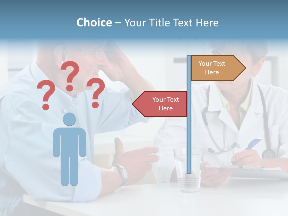 Visit Clinic Interacting PowerPoint Template
