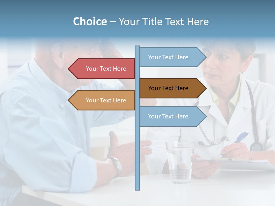 Visit Clinic Interacting PowerPoint Template