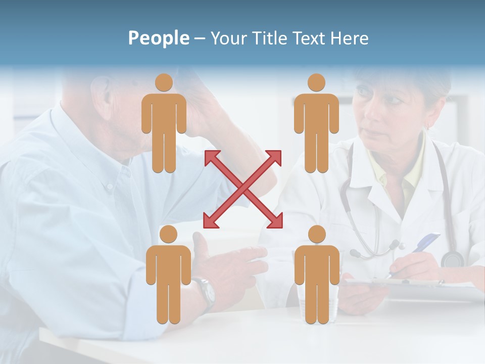 Visit Clinic Interacting PowerPoint Template