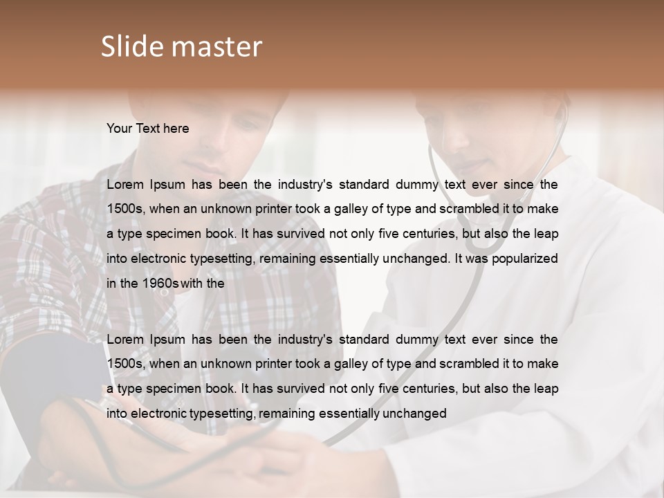 Measuring People Patient PowerPoint Template