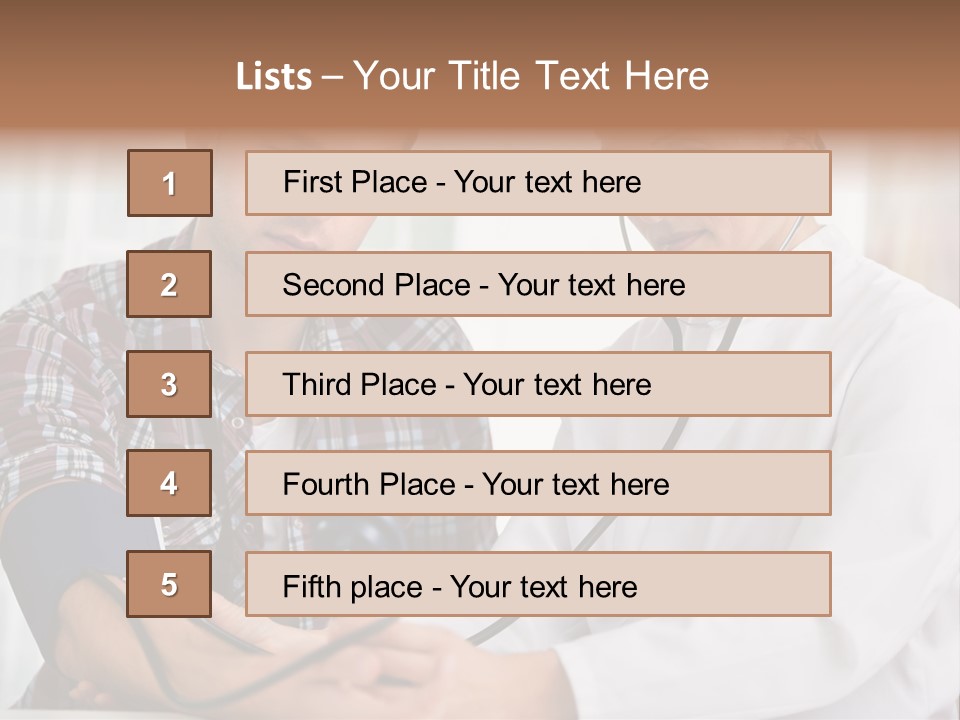 Measuring People Patient PowerPoint Template