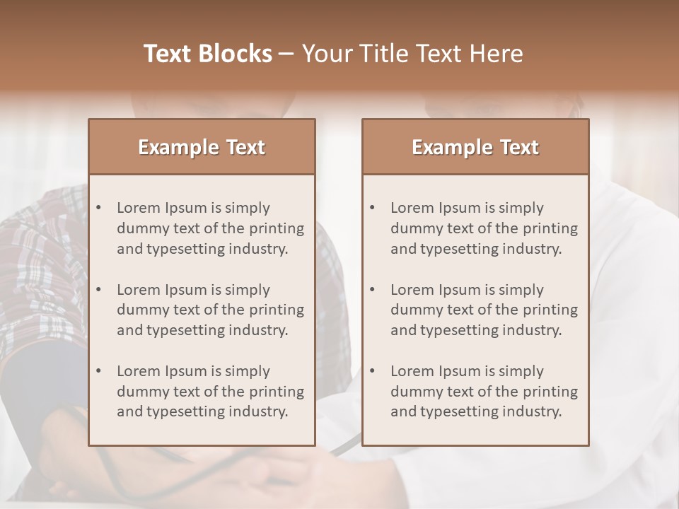 Measuring People Patient PowerPoint Template