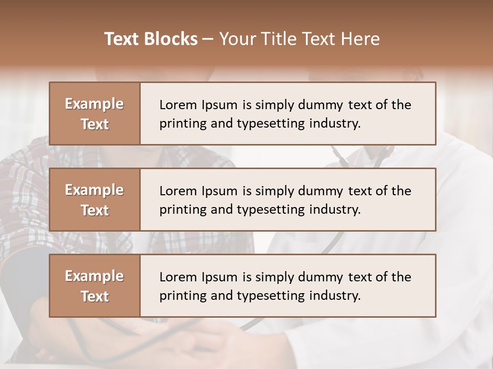 Measuring People Patient PowerPoint Template