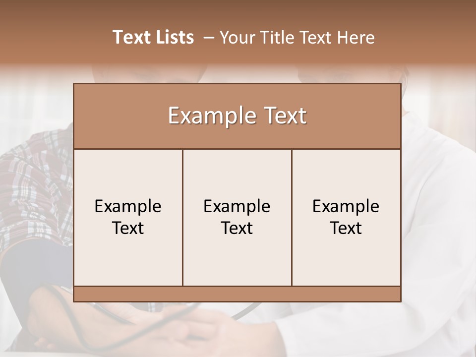 Measuring People Patient PowerPoint Template