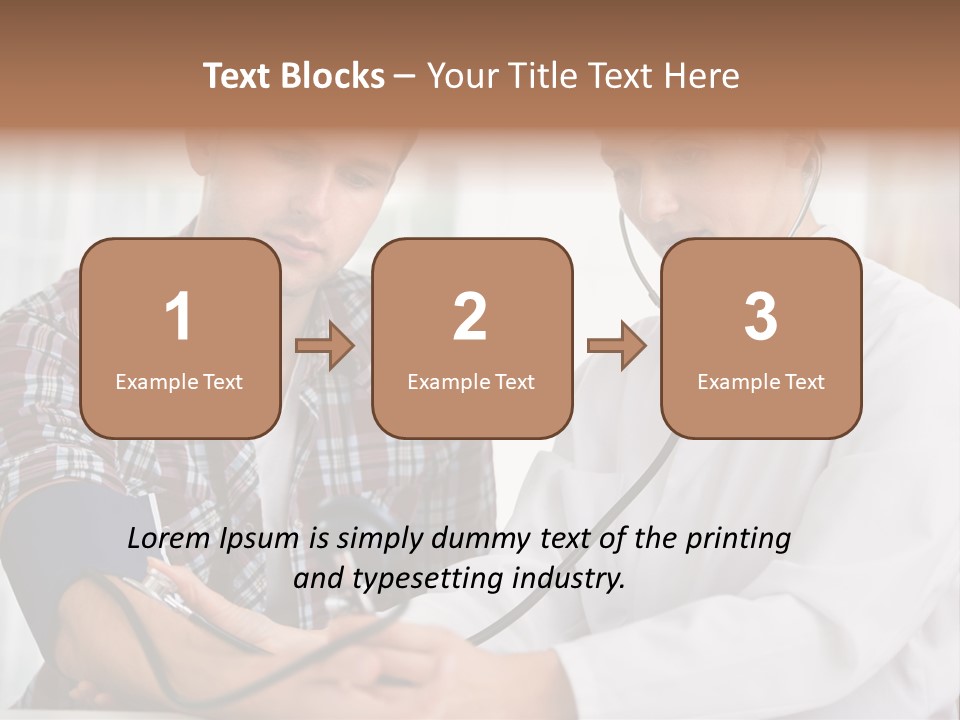 Measuring People Patient PowerPoint Template