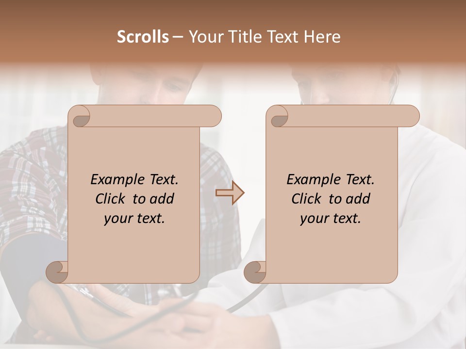 Measuring People Patient PowerPoint Template