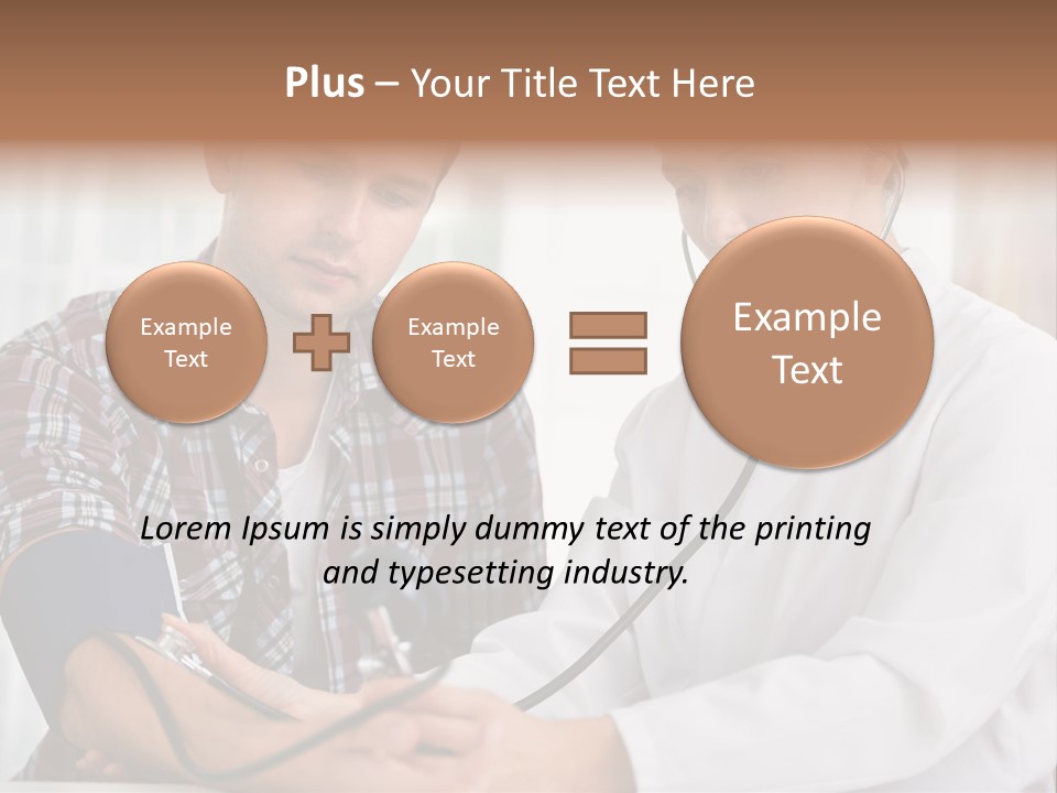 Measuring People Patient PowerPoint Template