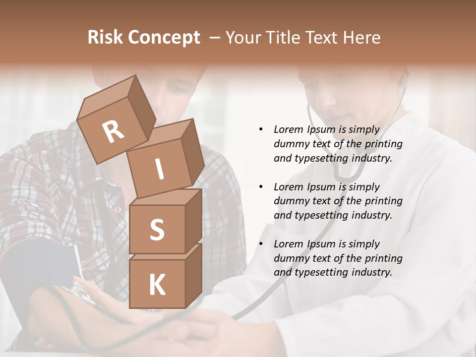 Measuring People Patient PowerPoint Template