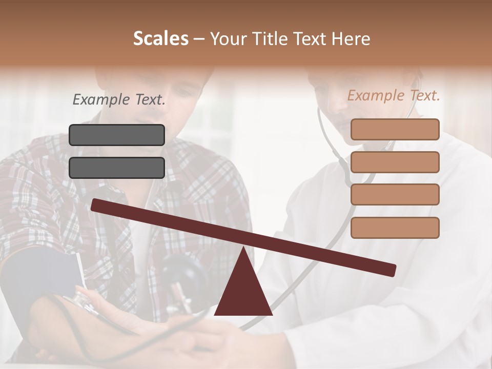 Measuring People Patient PowerPoint Template