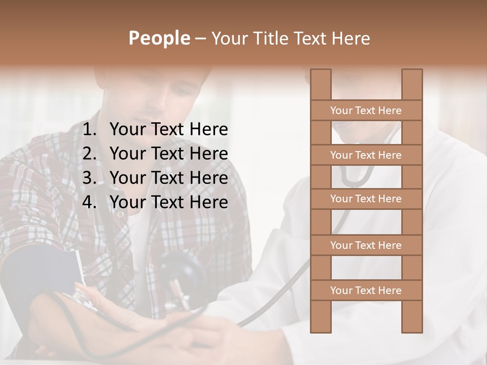 Measuring People Patient PowerPoint Template
