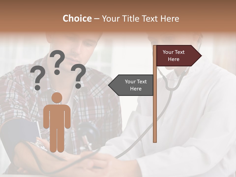 Measuring People Patient PowerPoint Template