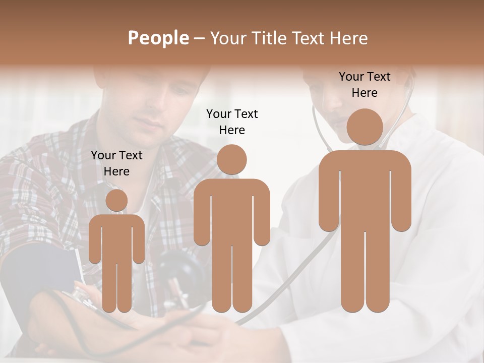 Measuring People Patient PowerPoint Template