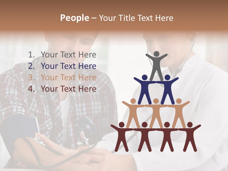 Measuring People Patient PowerPoint Template