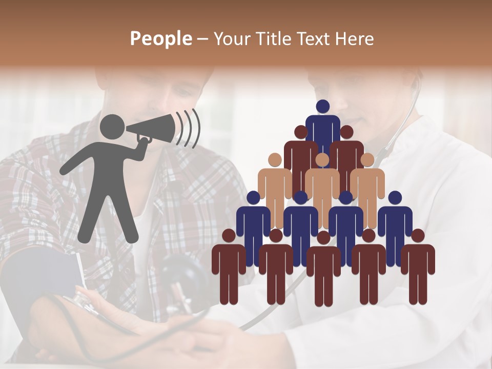 Measuring People Patient PowerPoint Template