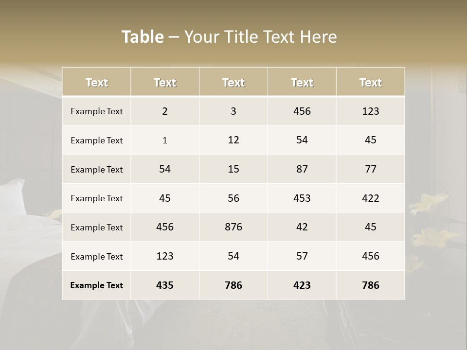 Relax Carpet Pillow PowerPoint Template