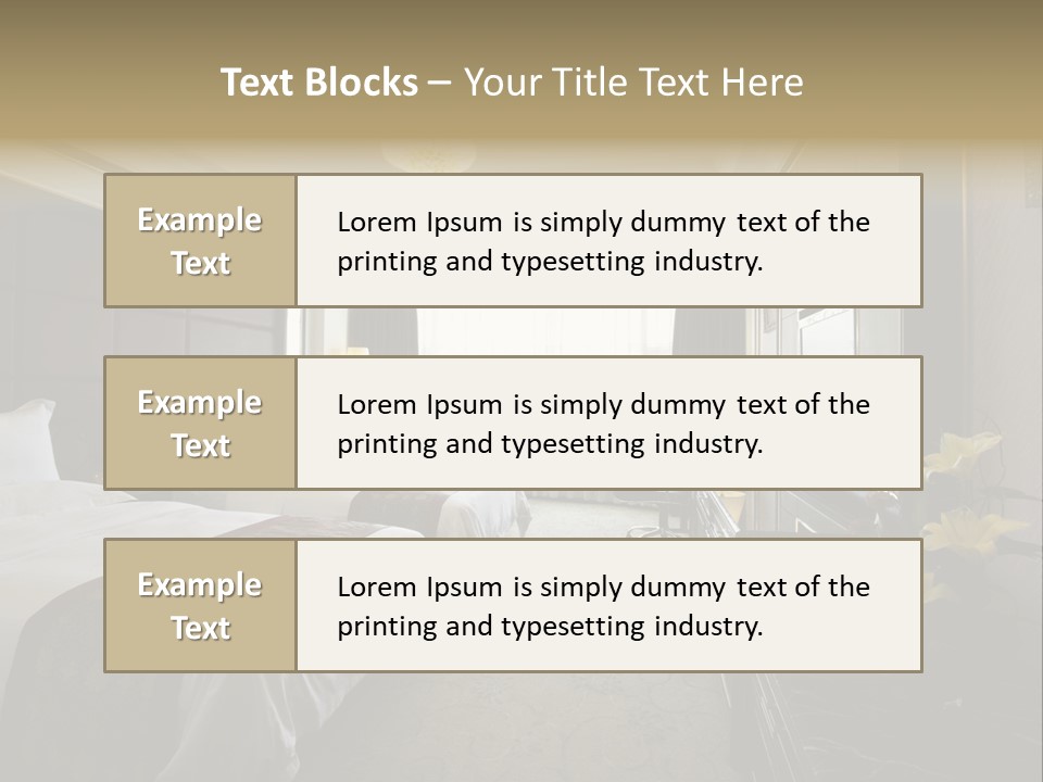 Relax Carpet Pillow PowerPoint Template