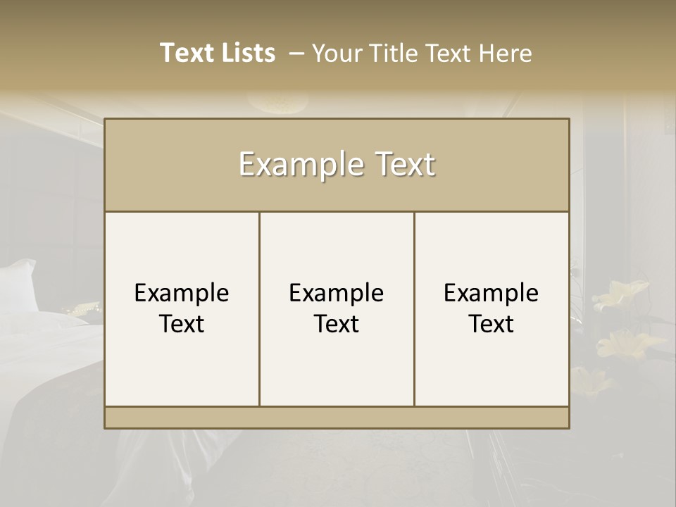 Relax Carpet Pillow PowerPoint Template