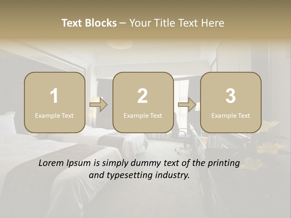 Relax Carpet Pillow PowerPoint Template