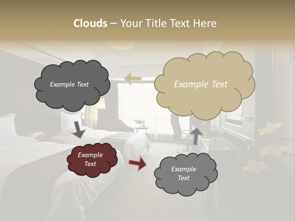 Relax Carpet Pillow PowerPoint Template